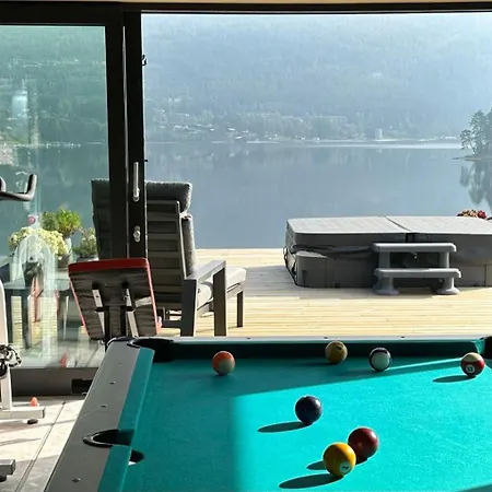 Lakefront Villa, Exclusive Leisure Near Golf, Straand Summerland & Panorama Center Vradal